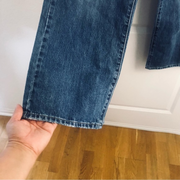 NWT New Levi's High Waisted Straight Jeans New Medium wash zip fly high … - Picture 12 of 12